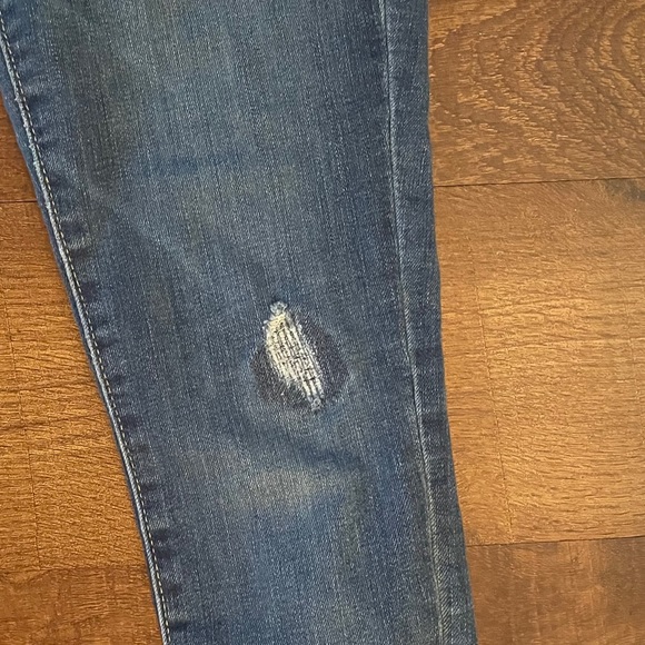 Banana republic legging jeans petite distress 25/0 - Picture 2 of 6